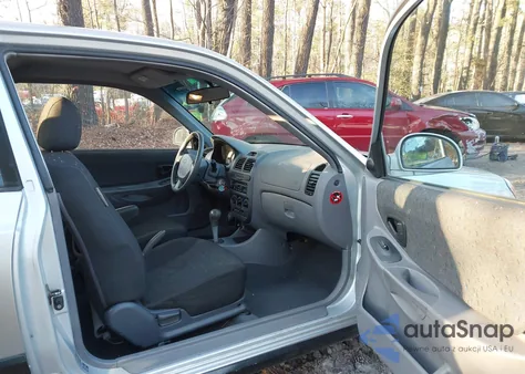 2005 Hyundai Accent Gls/Gt из США, поврежденный, VIN KMHCG35CX5U364841